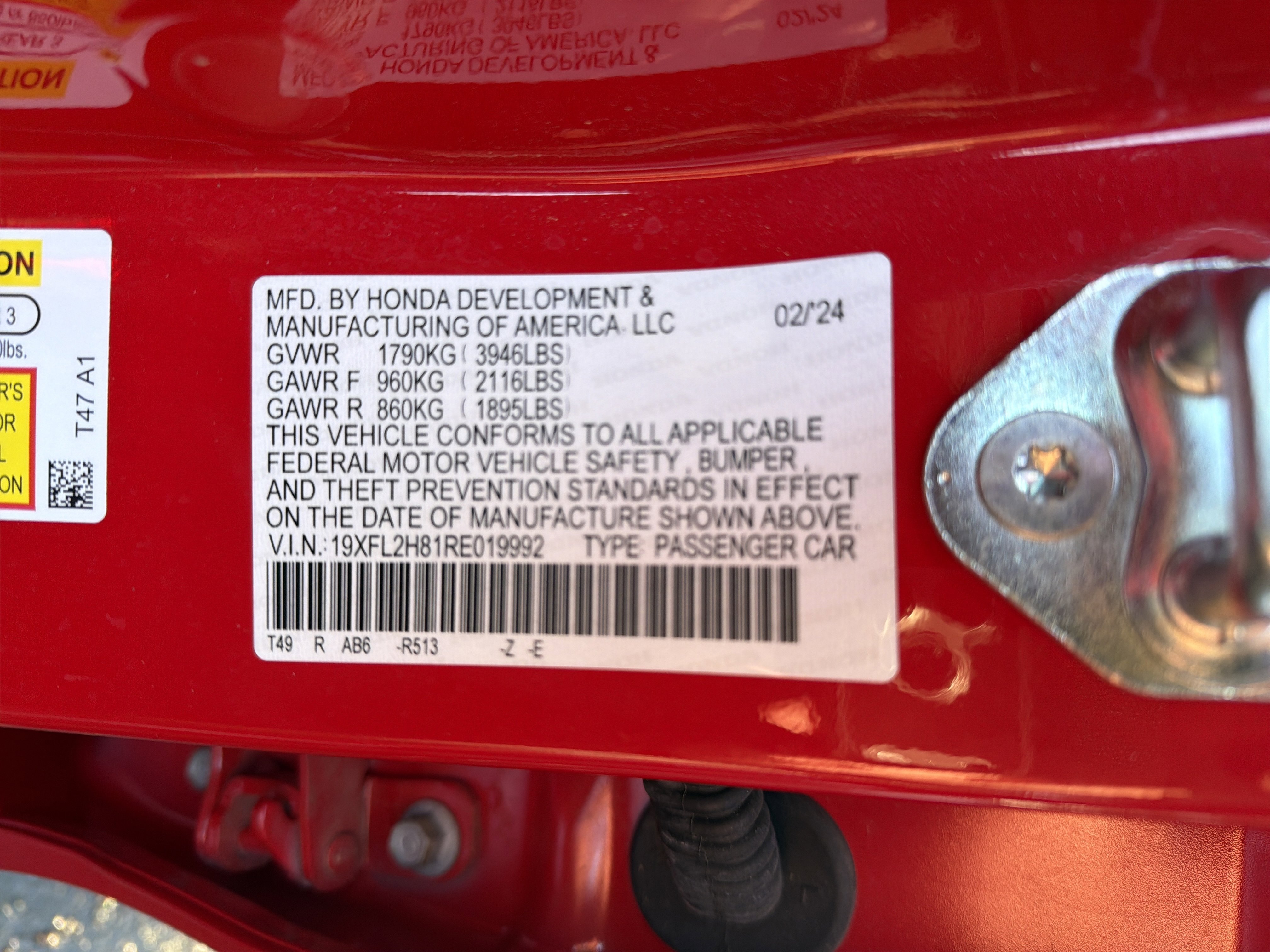 Used 2024 Honda Civic Sport image 33