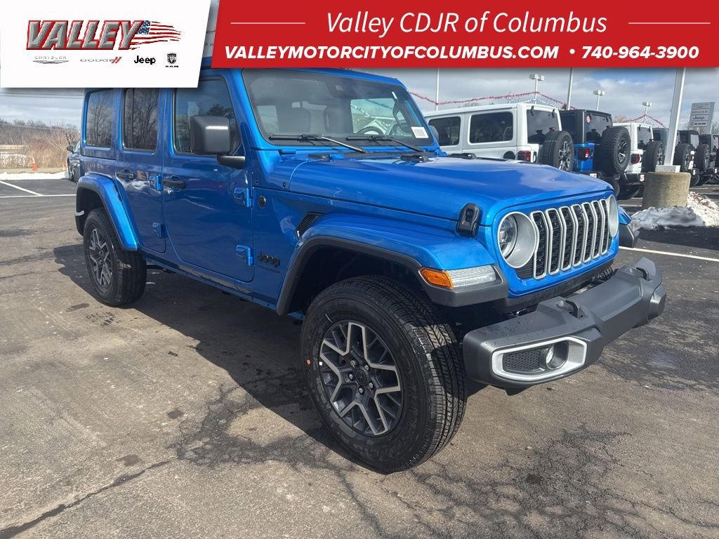 New 2025 Jeep Wrangler Unlimited Sahara w/ Safety Group