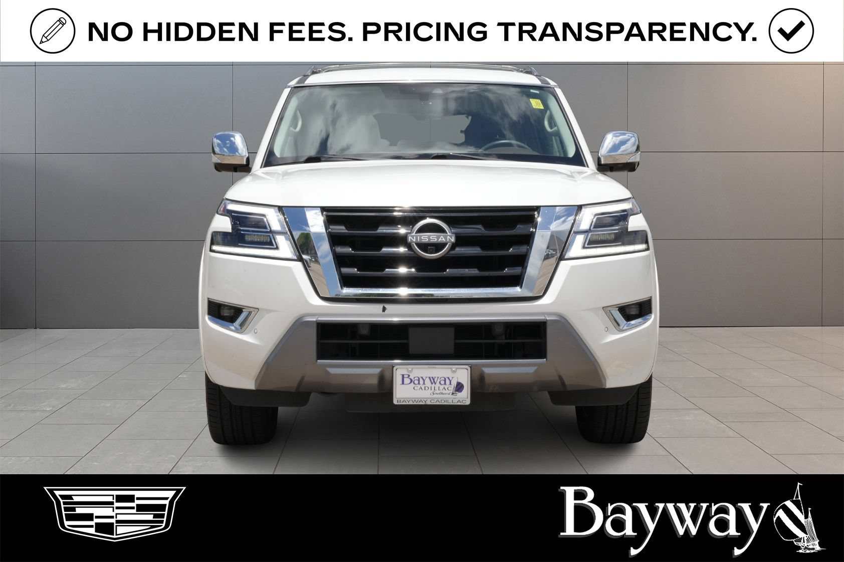 Used 2023 Nissan Armada Platinum w/ Captain's Chairs Package RWD image 2