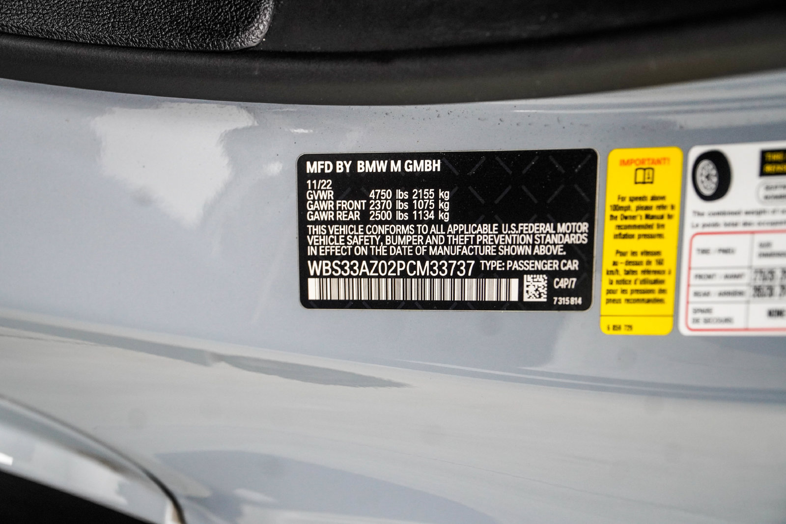 Used 2023 BMW M4 Competition w/ Executive Package RWD image 45