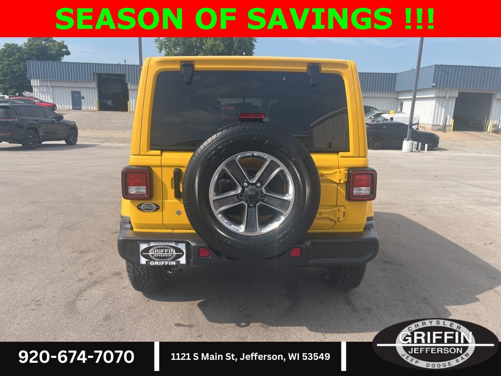 Used 2019 Jeep Wrangler Unlimited Sahara image 4
