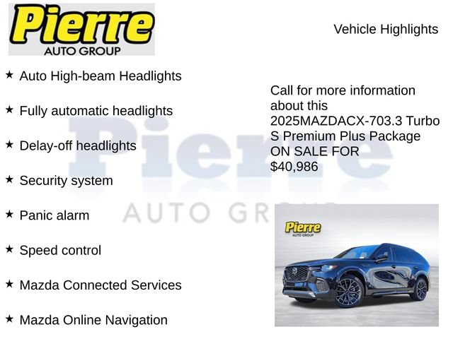 Used 2025 MAZDA CX-70 3.3 Turbo S w/ Premium Plus AWD/4WD image 22