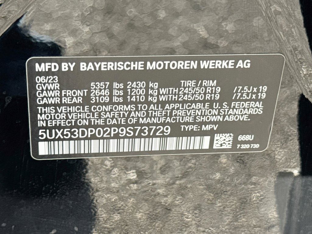 Used 2023 BMW X3 xDrive30i w/ Premium Package AWD/4WD image 43
