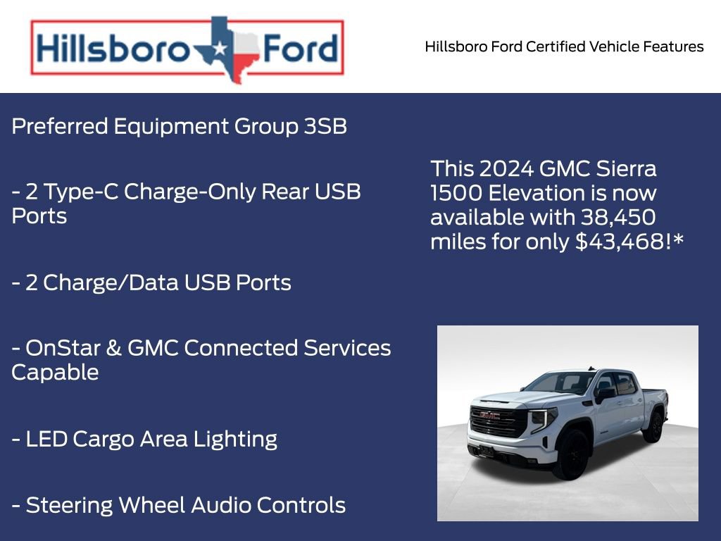 Used 2024 GMC Sierra 1500 Elevation w/ X31 Off-Road Package AWD/4WD image 17