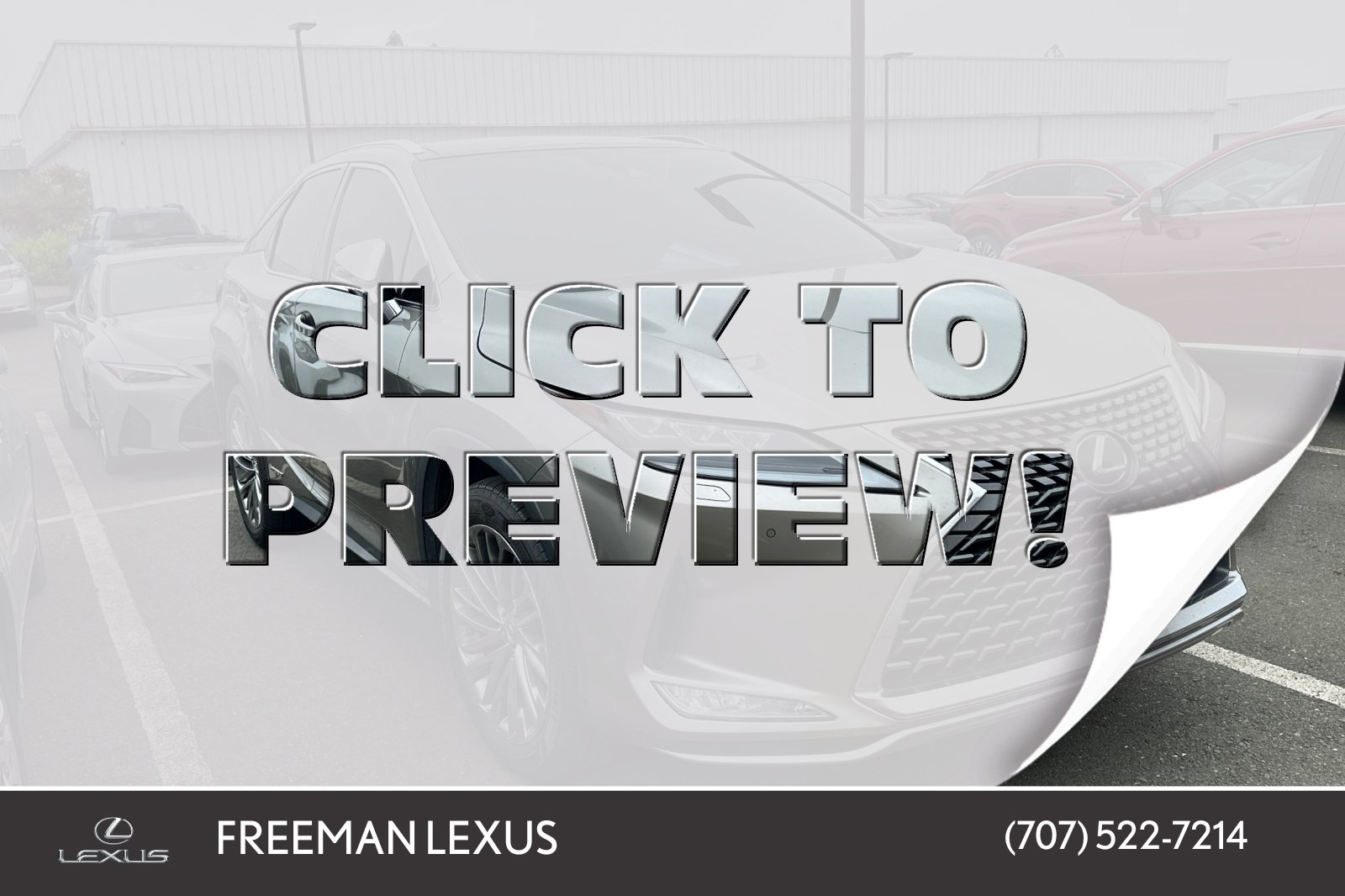 Used 2021 Lexus RX 450h AWD w/ Luxury Package image 1
