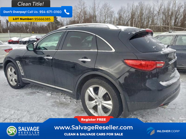 Used 2010 INFINITI FX35 AWD w/ Navigation Pkg image 3
