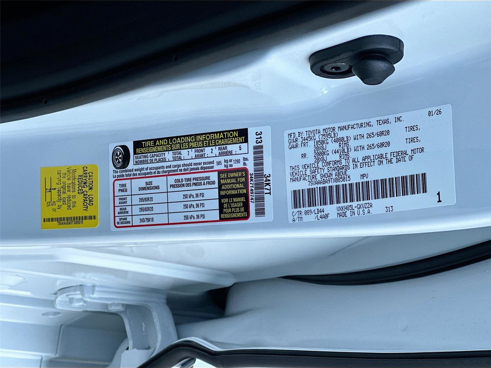 New 2026 Toyota Sequoia 1794 Edition image 34