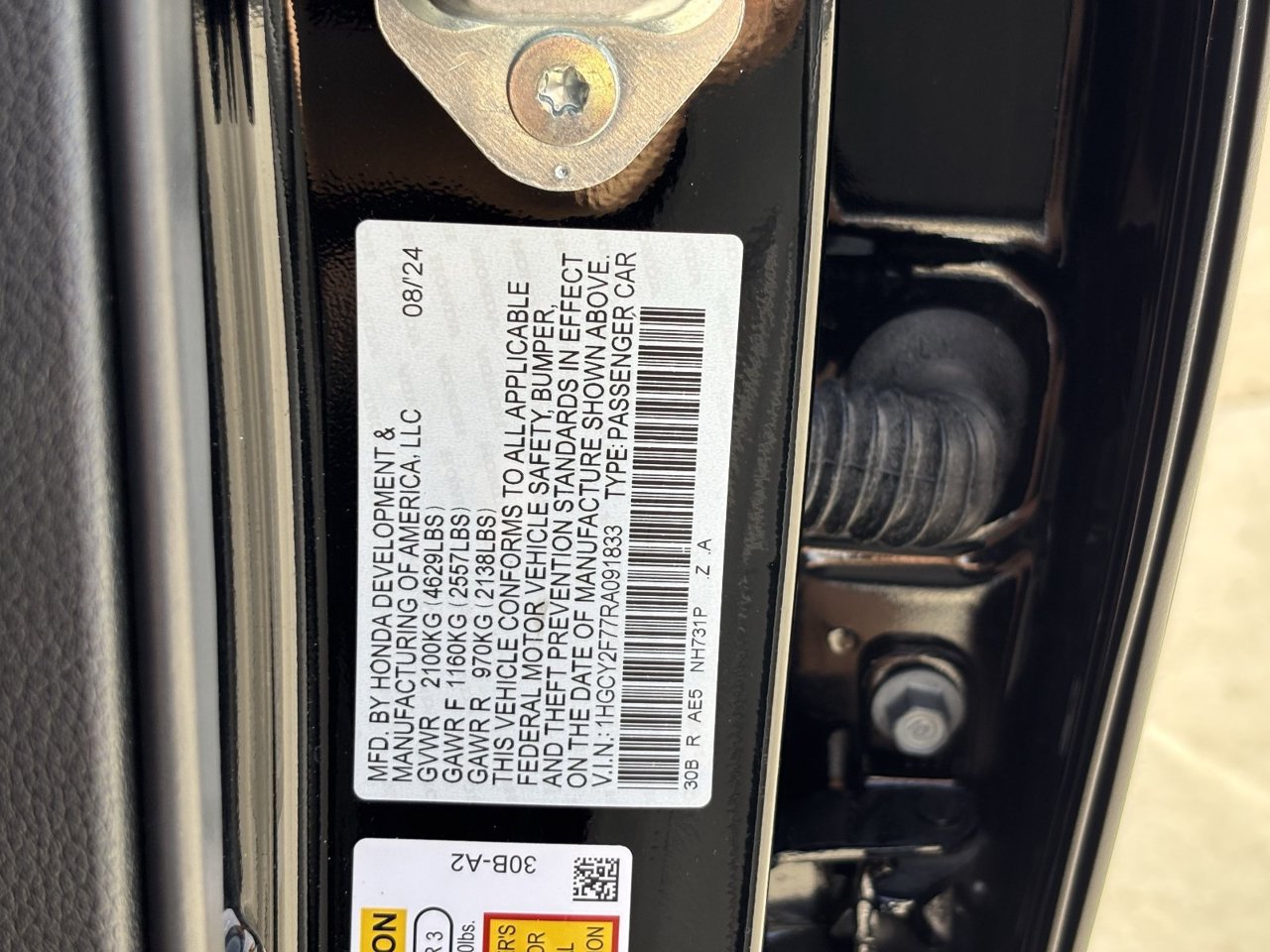 Certified 2024 Honda Accord Sport image 31