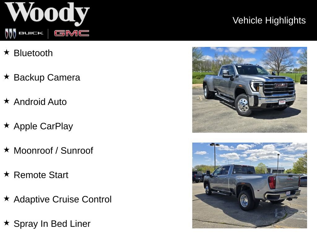Used 2026 GMC Sierra 3500 SLT w/ SLT Premium Package AWD/4WD image 3