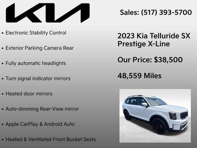 Used 2023 Kia Telluride SX Prestige X-Line AWD/4WD image 12