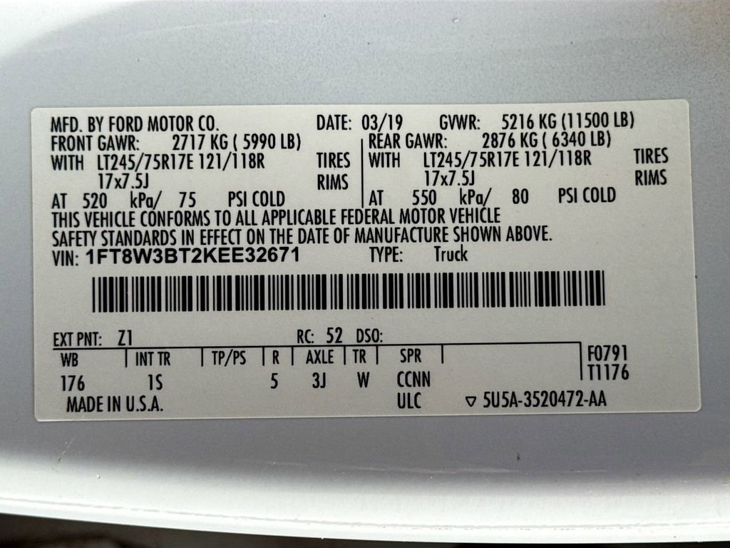 Used 2019 Ford F350 XL w/ Power Equipment Group image 11