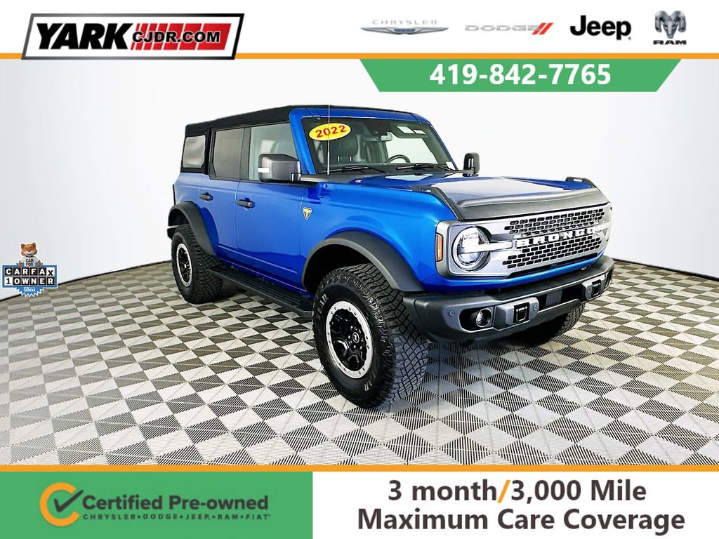 Used 2022 Ford Bronco Badlands