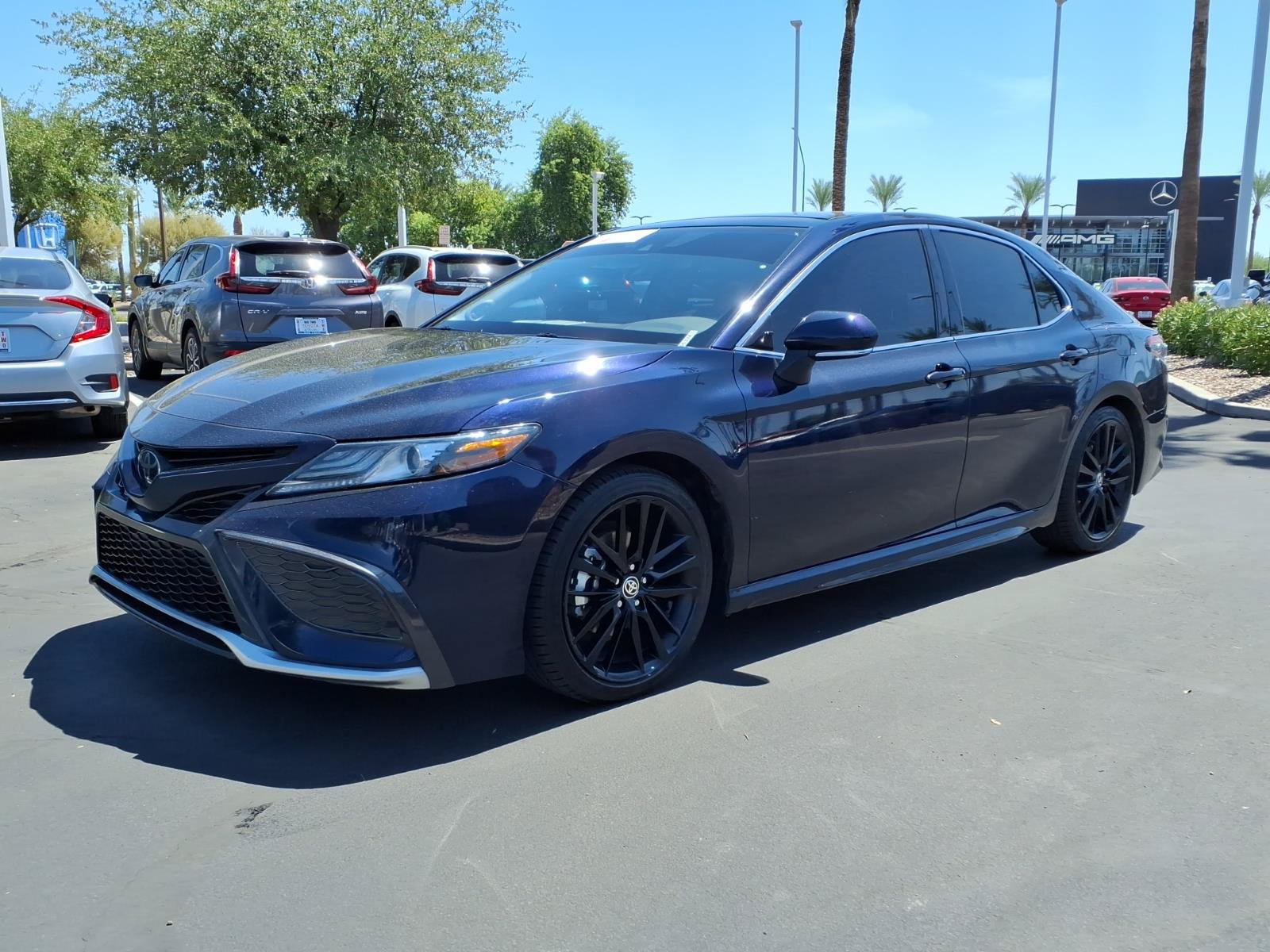 Certified 2021 Toyota Camry XSE w/ Navigation Package FWD image 8