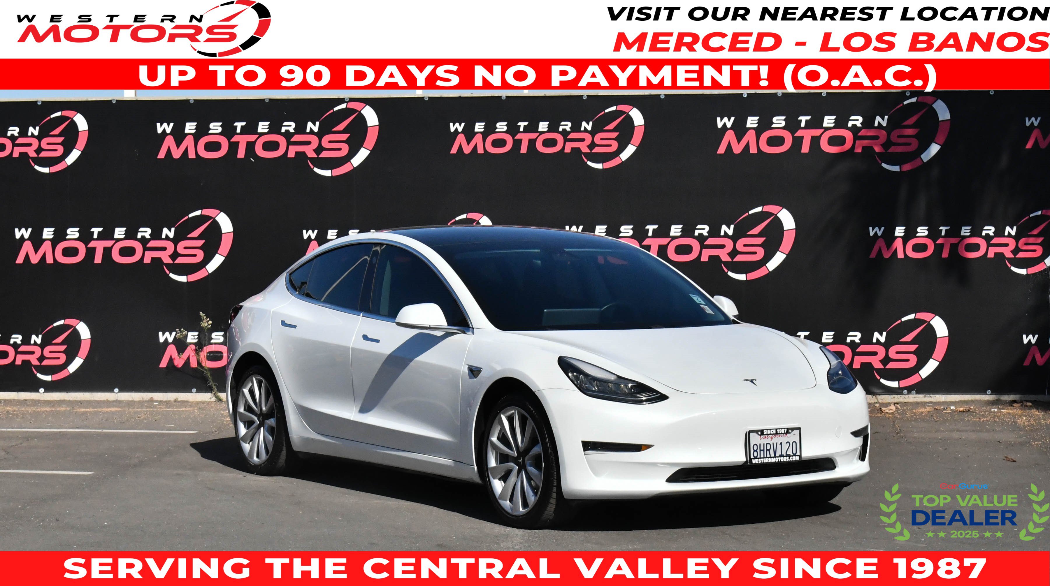 Used 2018 Tesla Model 3 Mid Range