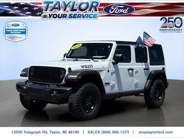 Used 2025 Jeep Wrangler Unlimited Sport