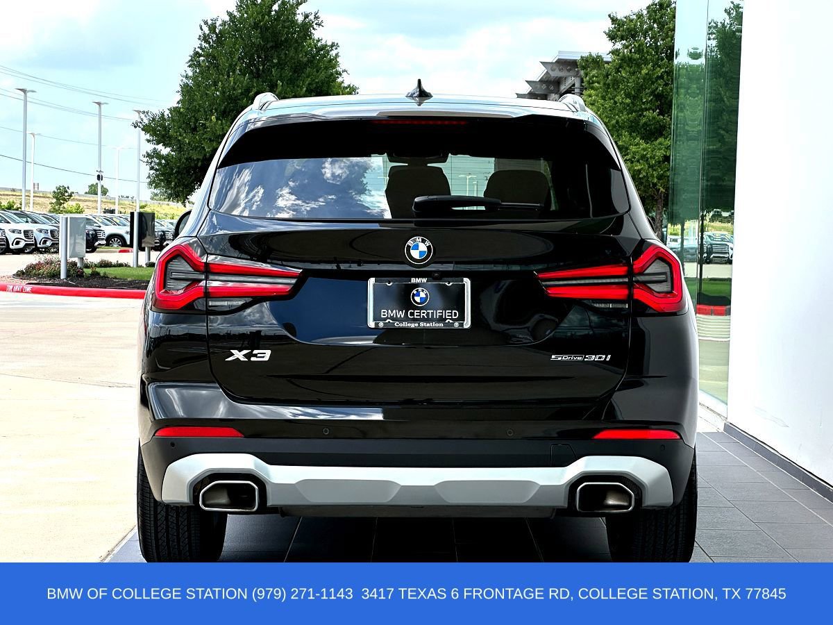 Certified 2024 BMW X3 sDrive30i w/ Premium Package RWD image 6