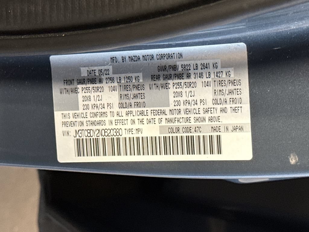 Used 2022 MAZDA CX-9 Carbon Edition AWD/4WD image 31