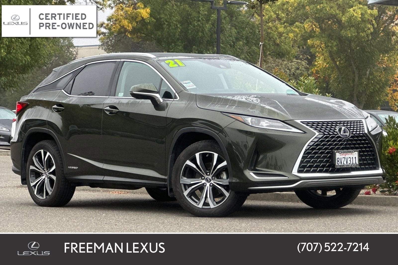 Used 2021 Lexus RX 450h AWD w/ Premium Package