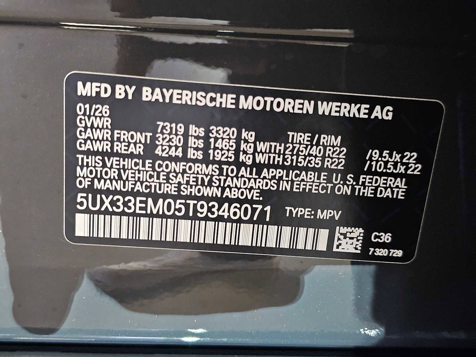 New 2026 BMW X7 M60i image 48