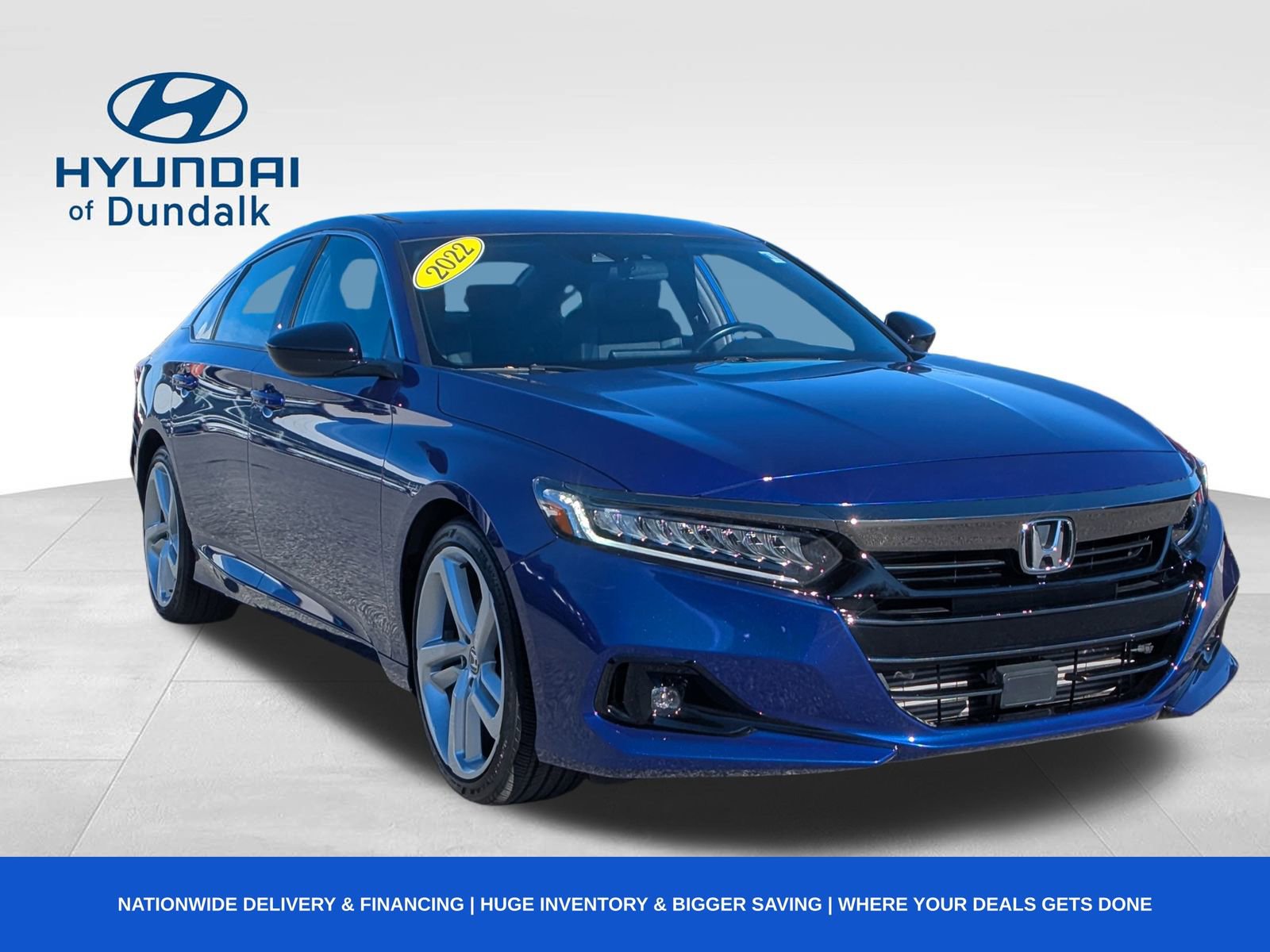 Used 2022 Honda Accord Sport