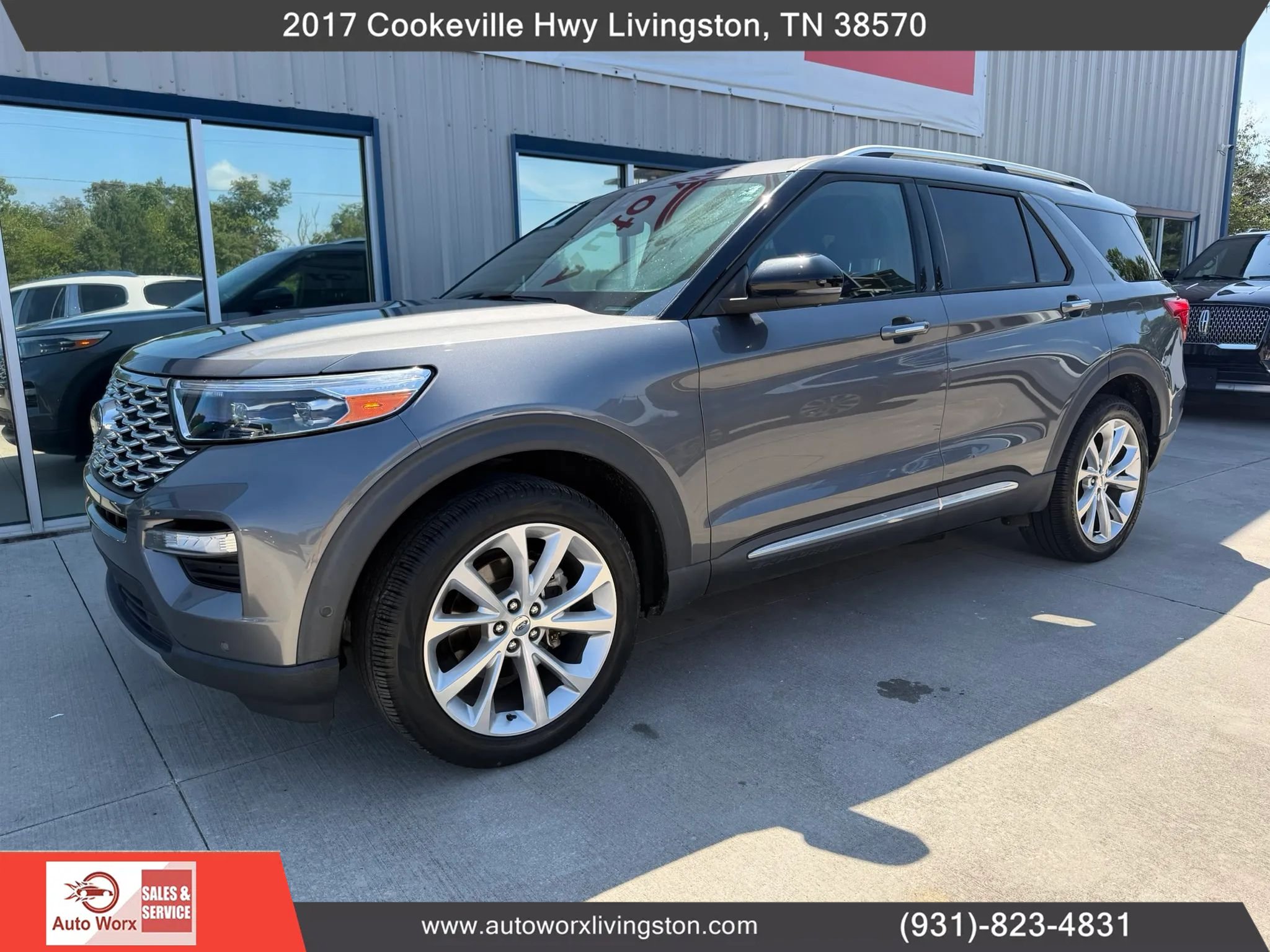 Used 2021 Ford Explorer Platinum w/ Equipment Group 601A AWD/4WD image 1