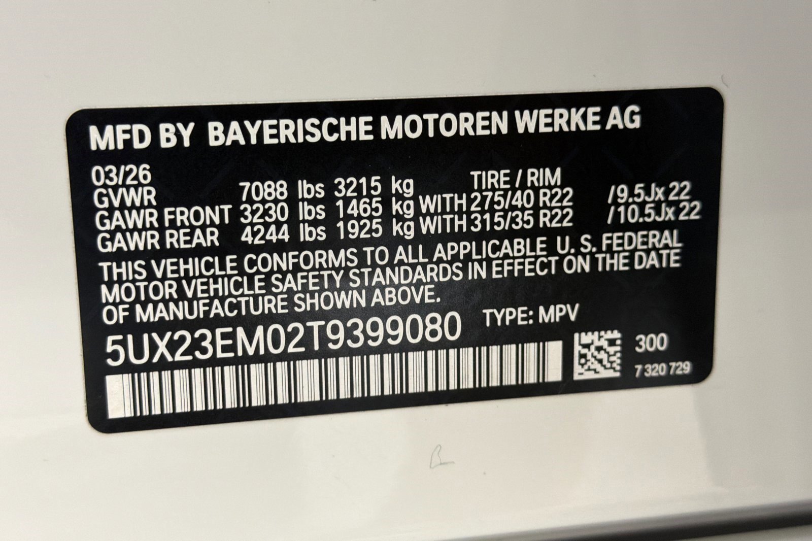 New 2026 BMW X7 xDrive40i image 19