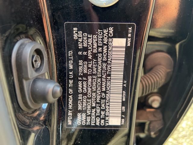 Used 2018 Honda Civic EX image 12