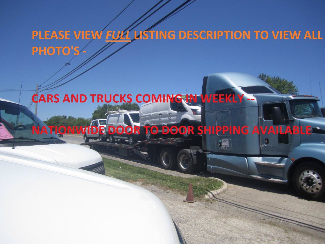 Used 2017 Ford Transit 250 148 Low Roof w/ Interior Upgrade Package RWD image 9