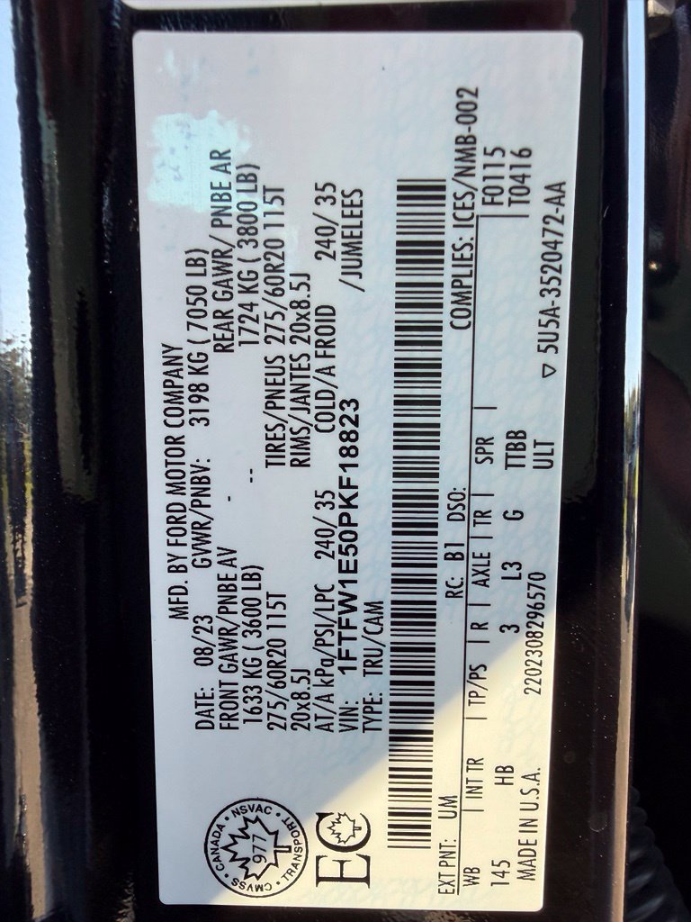 Used 2023 Ford F150 Lariat w/ Equipment Group 502A High AWD/4WD image 29