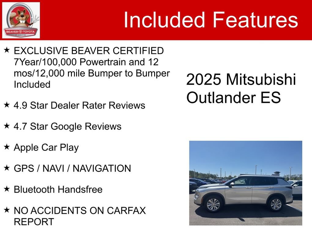 Used 2025 Mitsubishi Outlander ES image 5