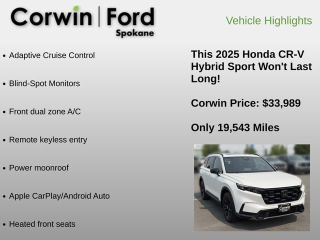 Used 2025 Honda CR-V Sport image 6
