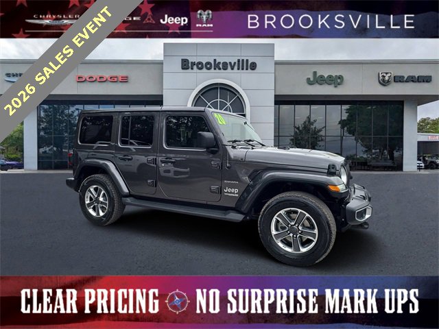 Certified 2020 Jeep Wrangler Unlimited Sahara