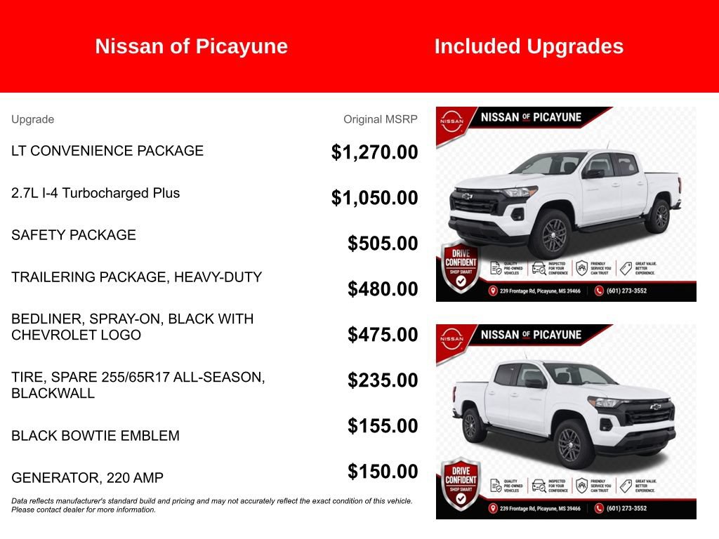 Used 2023 Chevrolet Colorado LT w/ LT Convenience Package RWD image 7