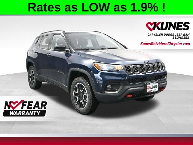 New 2026 Jeep Compass Trailhawk w/ Trailer Tow Group AWD/4WD image 1