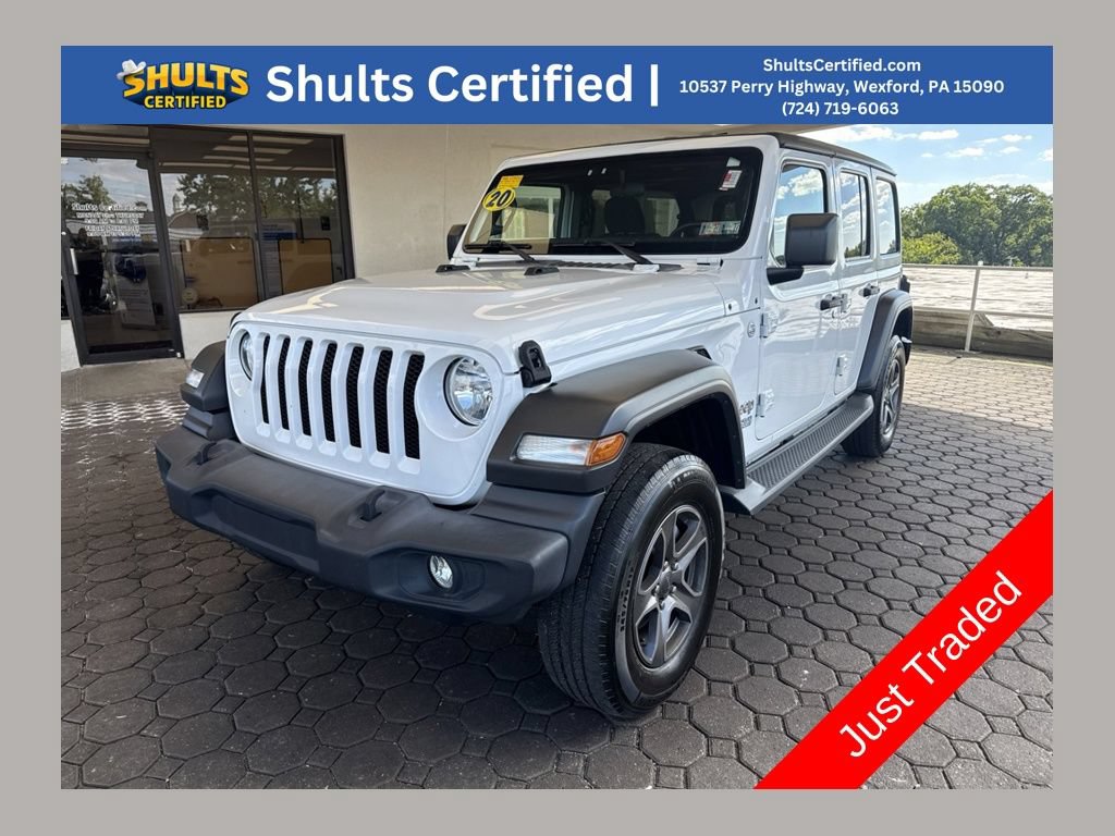 Used 2020 Jeep Wrangler Unlimited Sport S