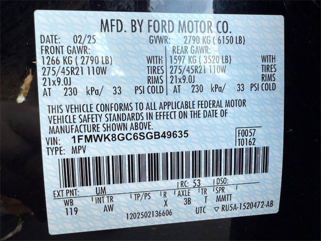 Used 2025 Ford Explorer ST w/ Sun And Sound Package image 33