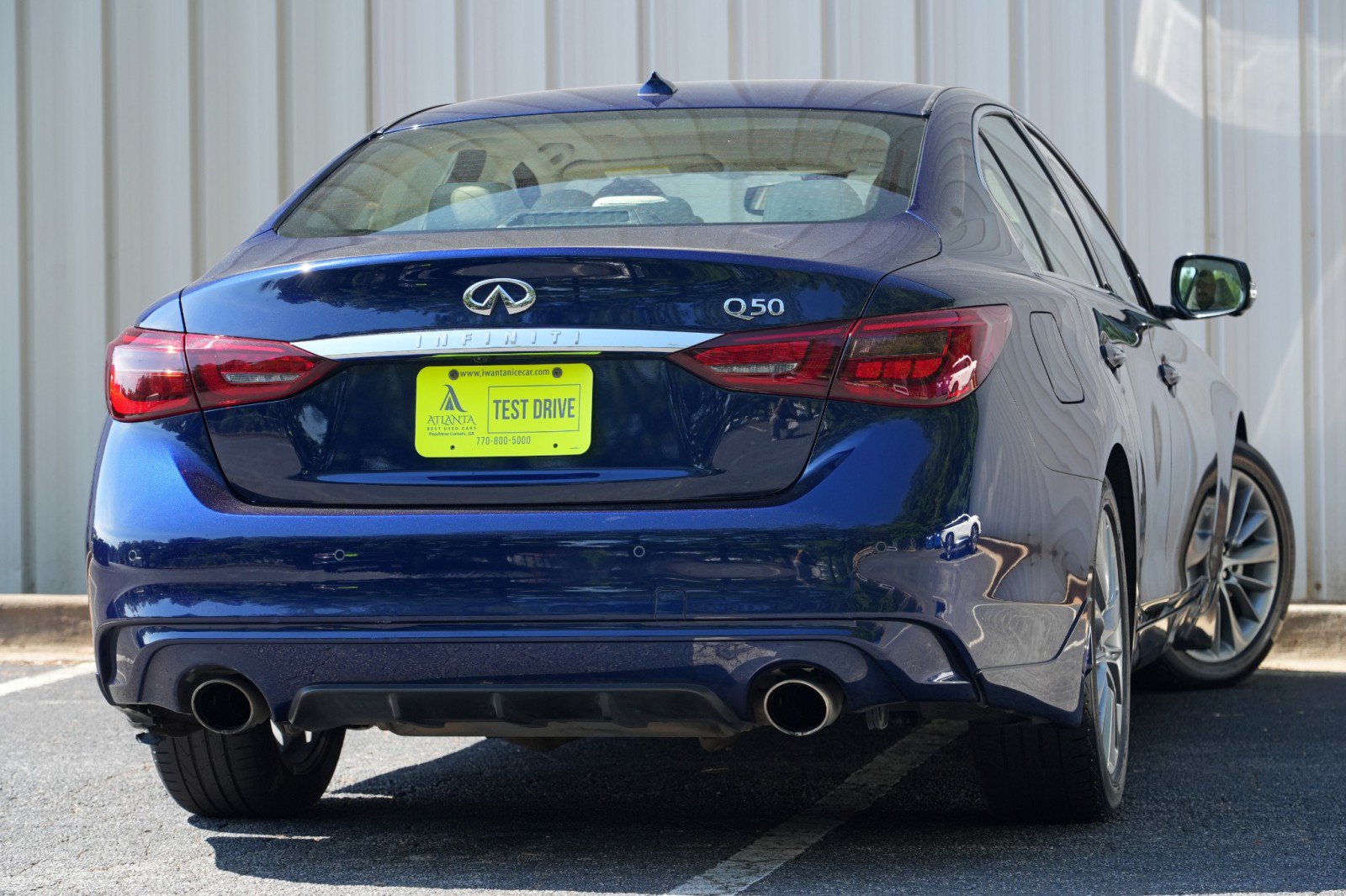 Used 2022 INFINITI Q50 Luxe w/ Cargo Package RWD image 4