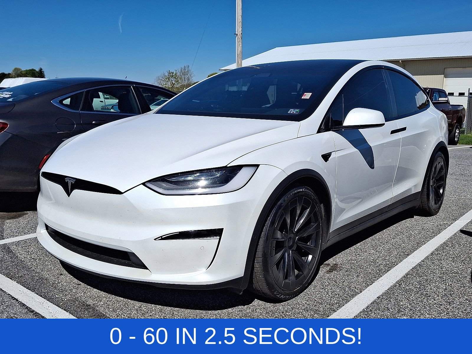 Used 2022 Tesla Model X Plaid AWD/4WD image 2