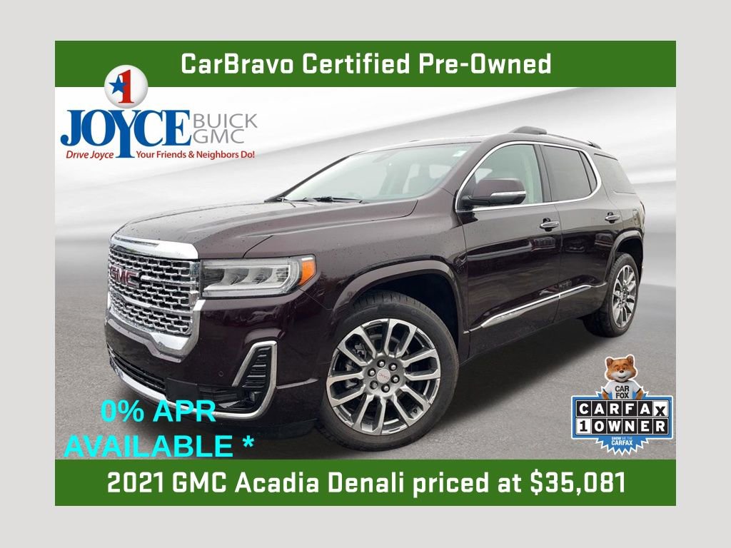 Certified 2021 GMC Acadia Denali w/ Denali Ultimate Package
