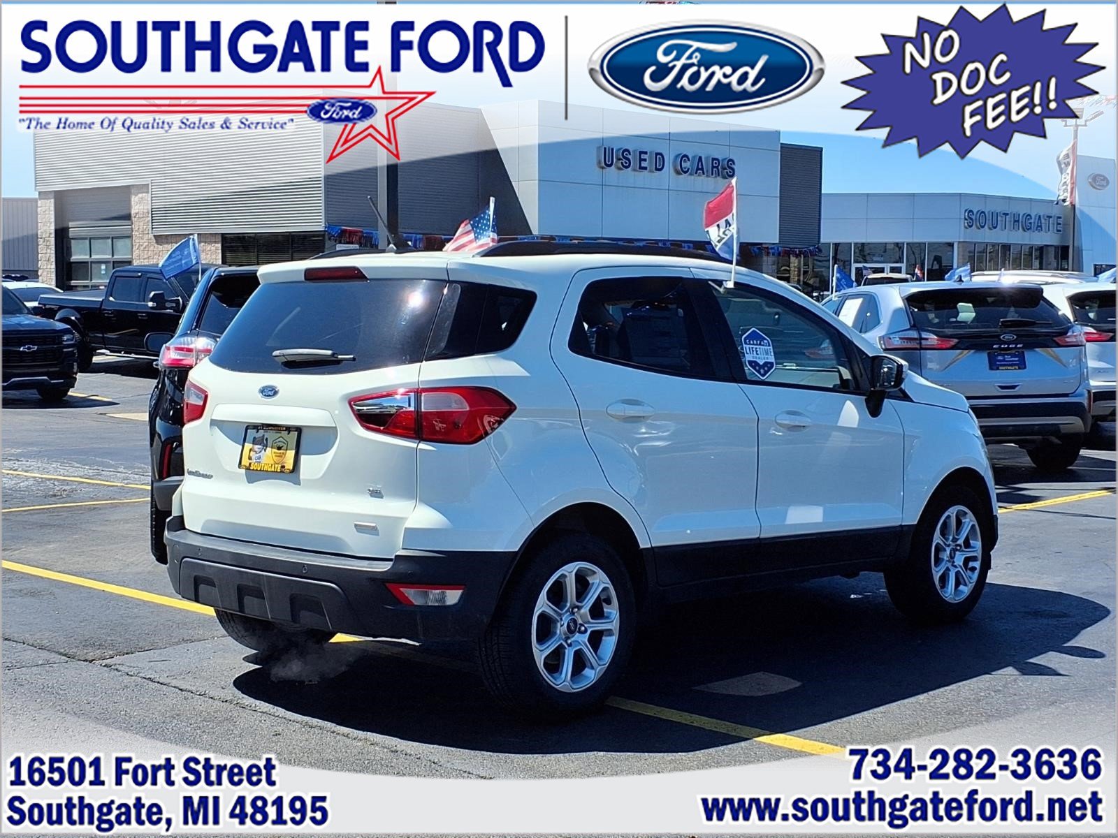 Used 2020 Ford EcoSport SE w/ SE Convenience Package FWD image 2