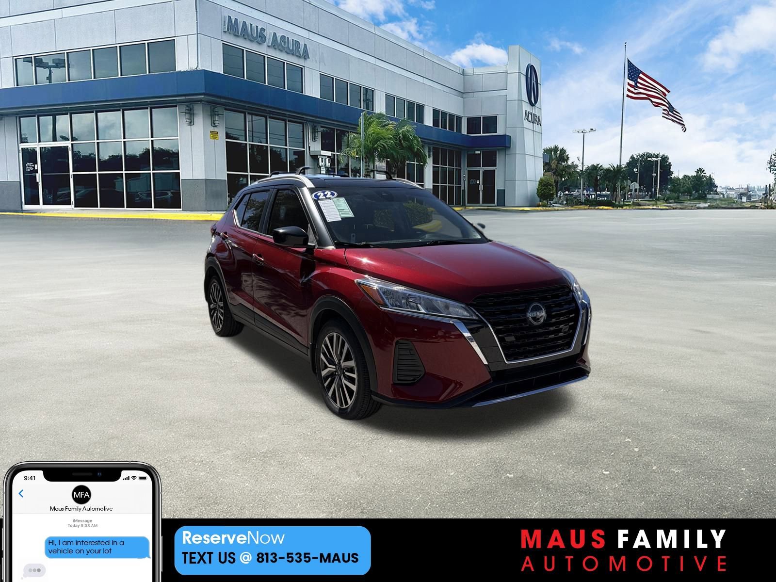 Used 2022 Nissan Kicks SV w/ Interior Electronics Package