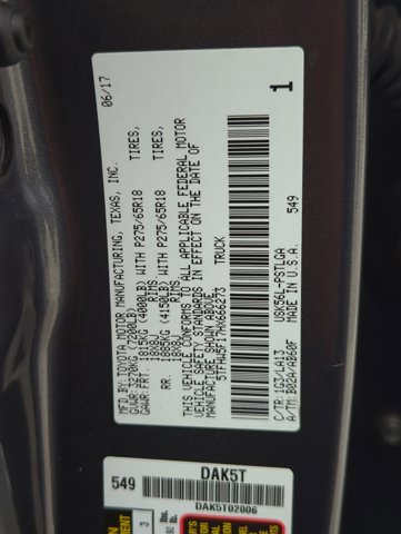 Used 2017 Toyota Tundra Limited w/ Limited Premium Package image 29