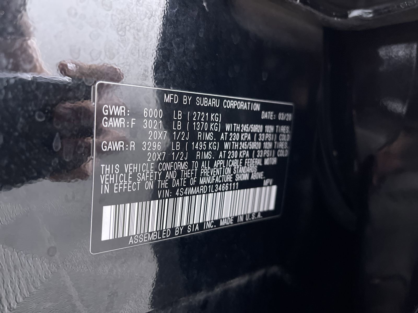 Used 2020 Subaru Ascent Touring AWD/4WD image 11