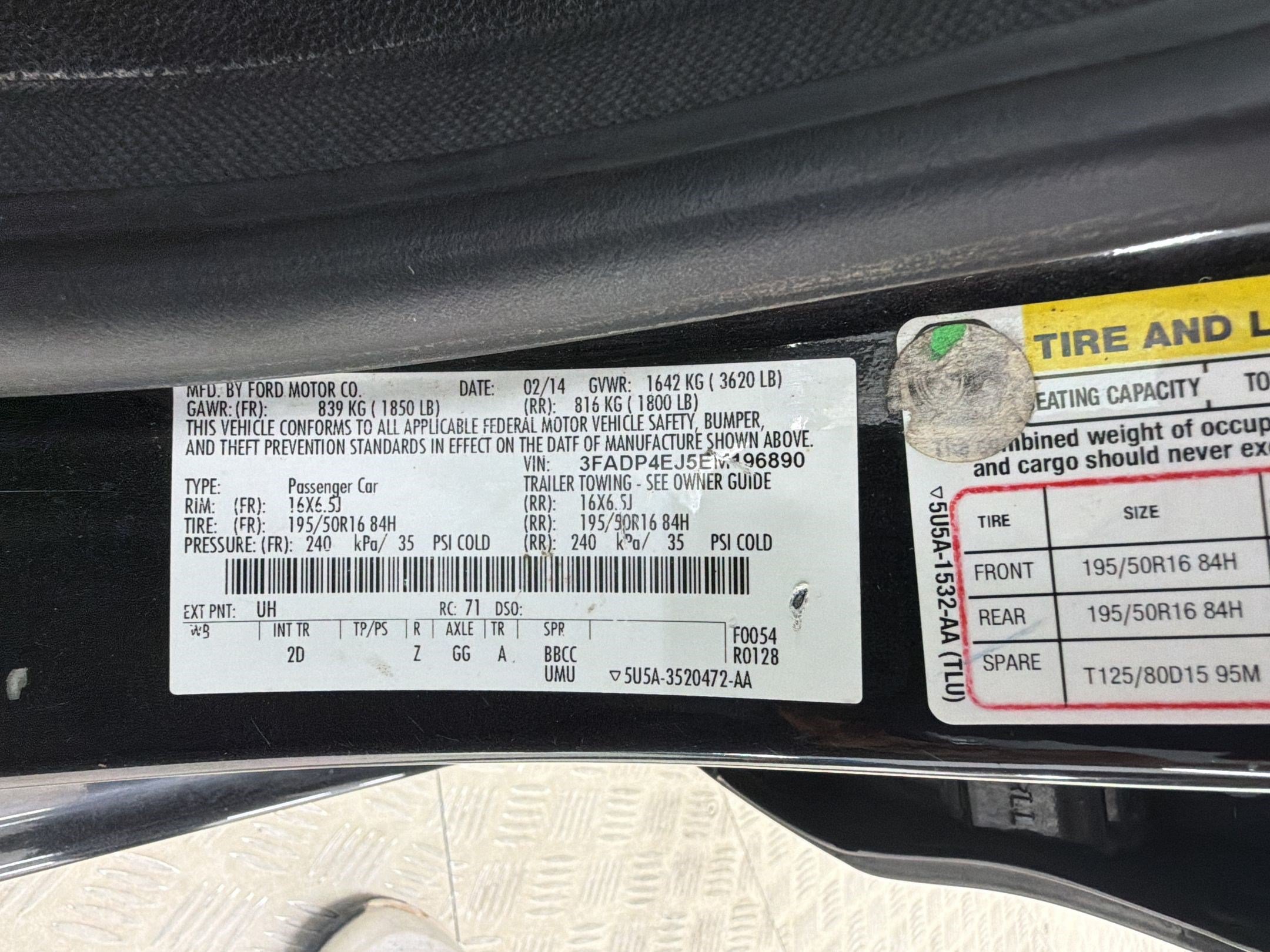 Used 2014 Ford Fiesta SE w/ Equipment Group 201A FWD image 21