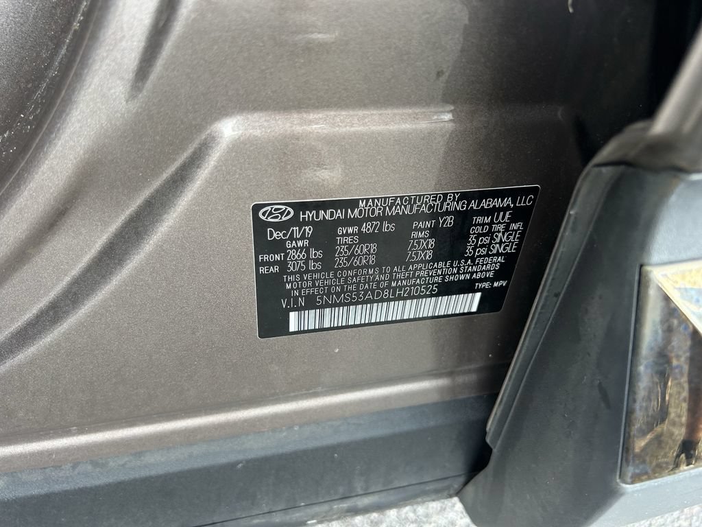 Used 2020 Hyundai Santa Fe Limited FWD image 40