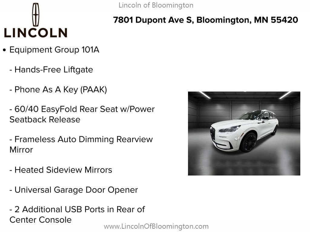 New 2026 Lincoln Corsair Premiere image 8