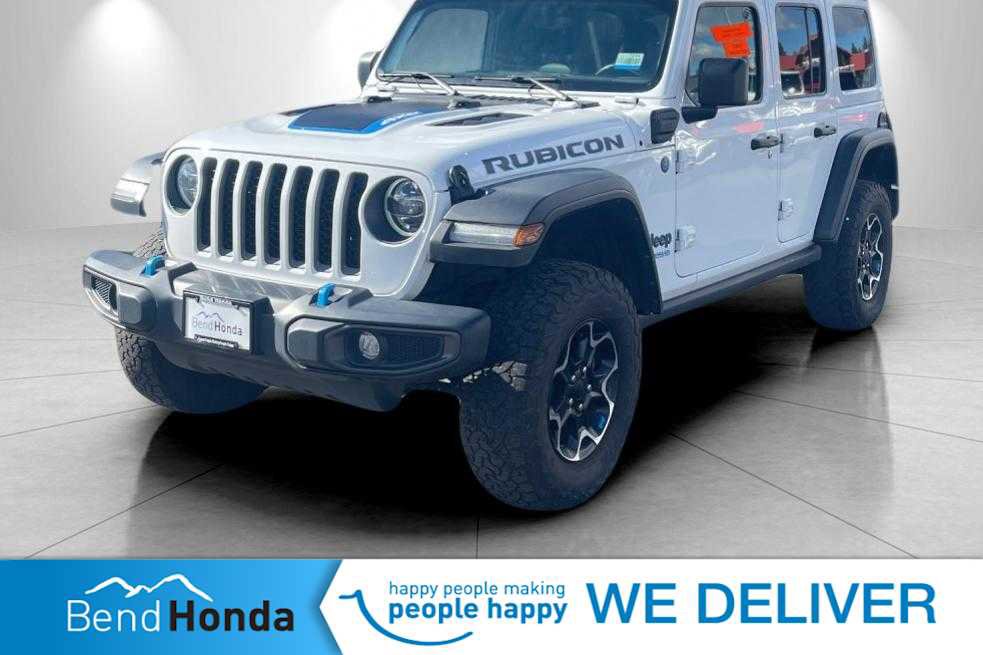 Used 2021 Jeep Wrangler Unlimited Rubicon 4xe image 1