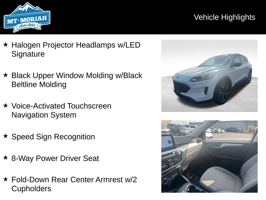 Used 2022 Ford Escape SE w/ SE Sport Appearance Package image 20