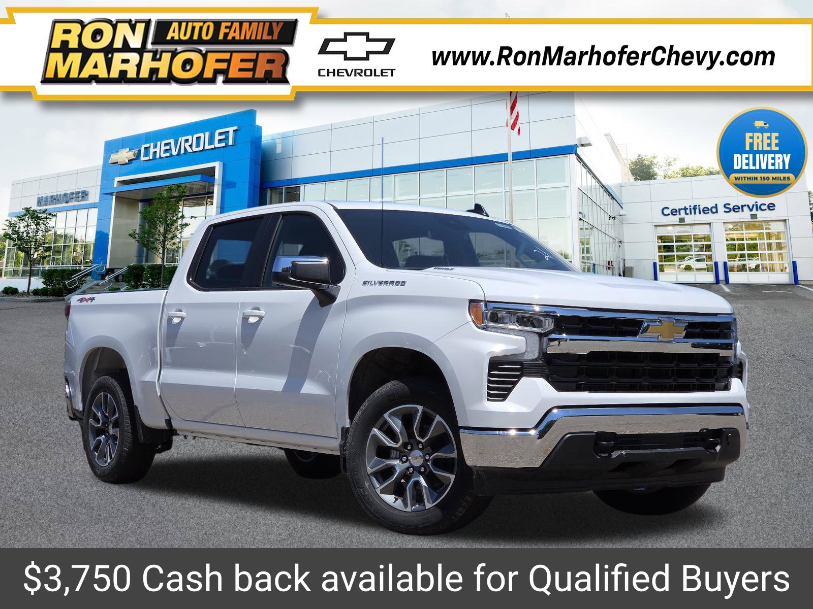New 2026 Chevrolet Silverado 1500 LT AWD/4WD 360° Tour