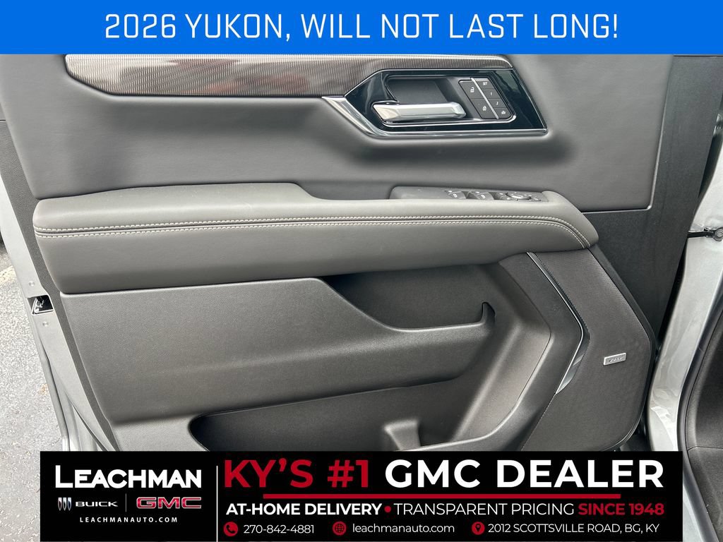 New 2026 GMC Yukon Elevation w/ LPO, Floor Liner Package AWD/4WD image 12